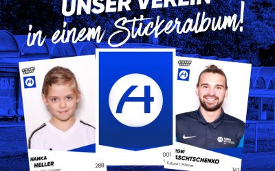 Eigenes Stickerstars-Album für den FK Hansa Wittstock / Sammel-Auftakt am 28. November