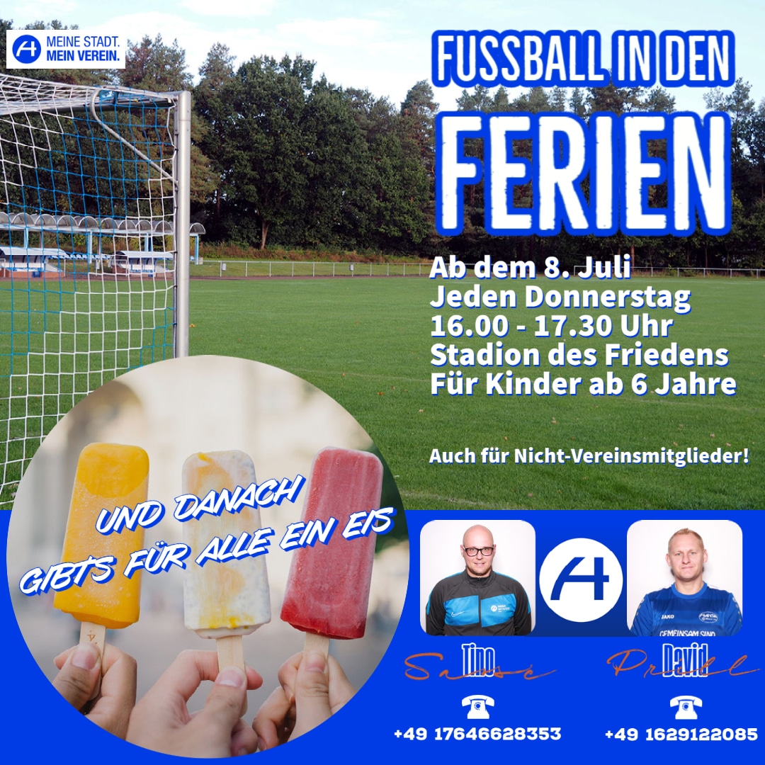 Fußball in den Ferien