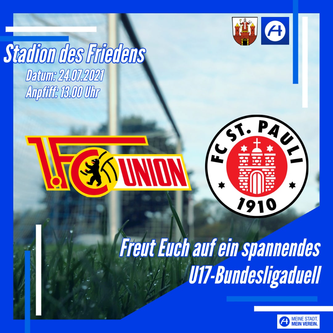 1. FC Union Berlin (U17) gegen FC St. Pauli (U17)