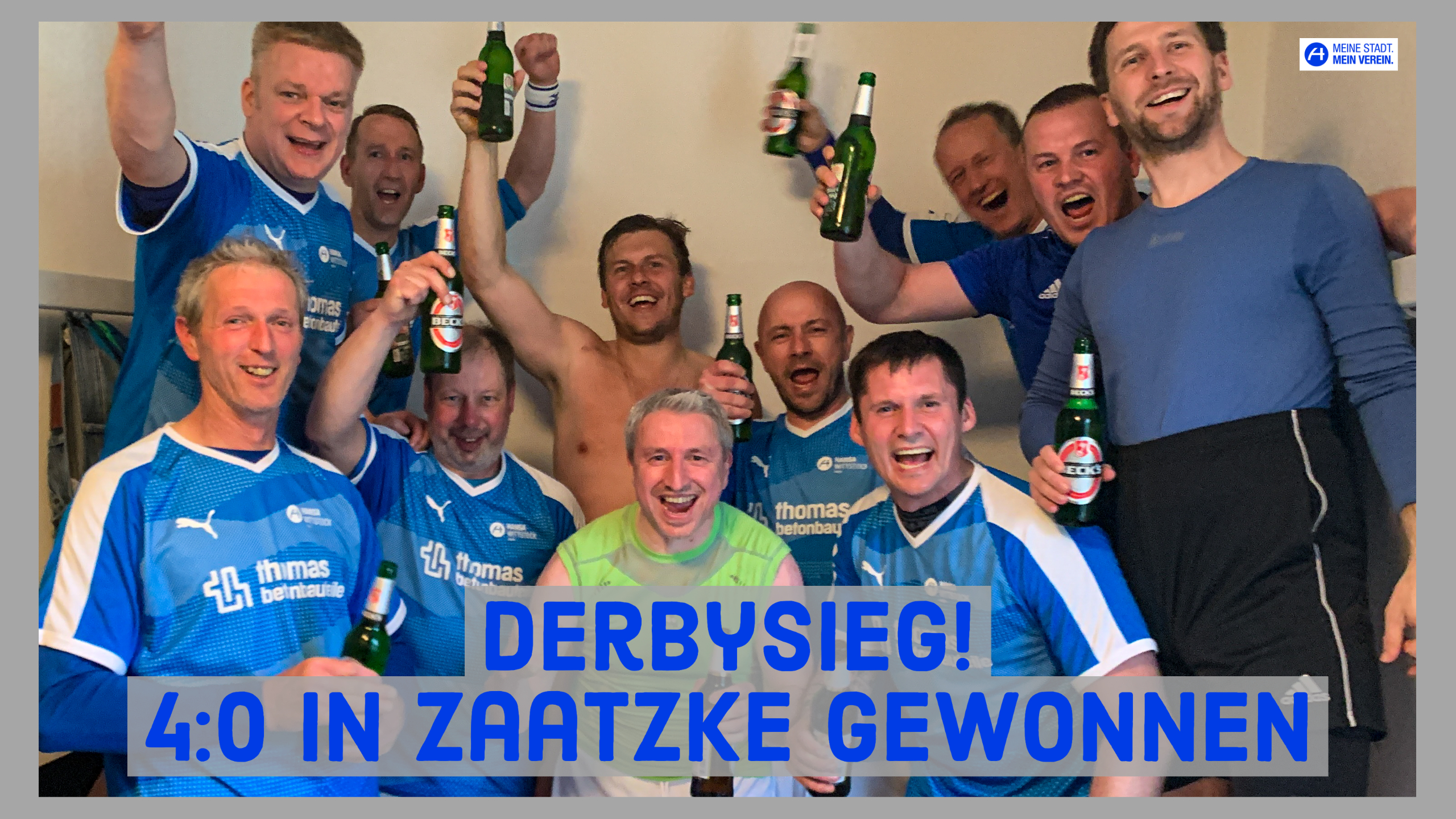 Ein hochverdienter Derby-Auswärtssieg der Hansa-Oldies in Zaatzke