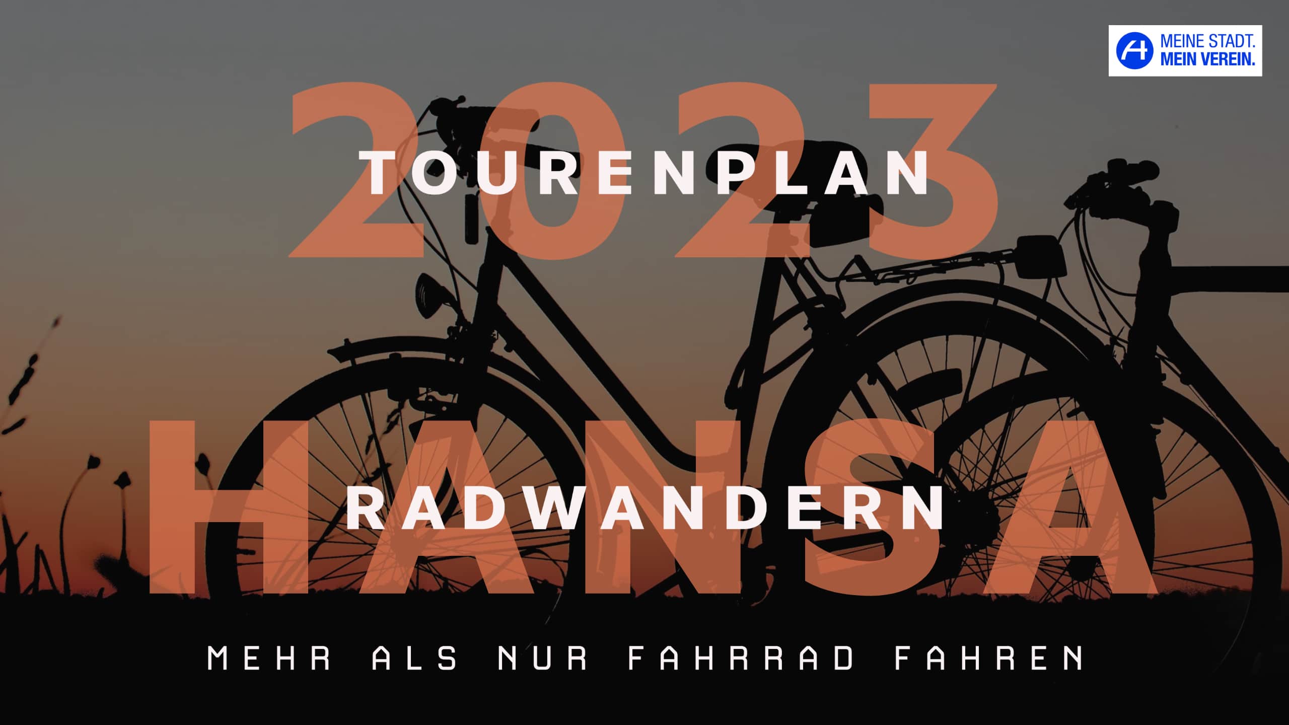 Radwandern: Touren- und Veranstaltungsplan 2023