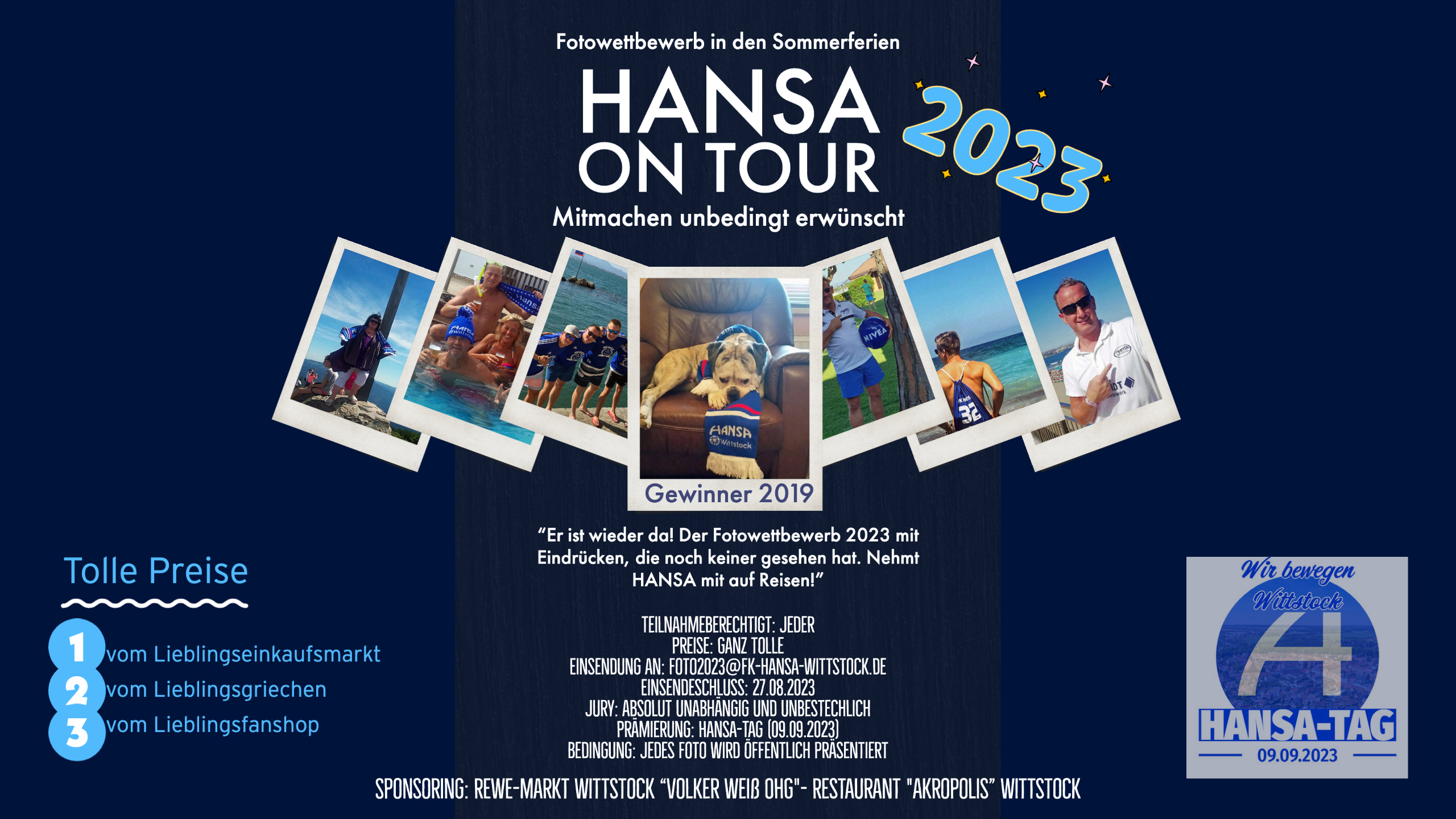 Fotowettbewerb 2023 „HANSA ON TOUR“